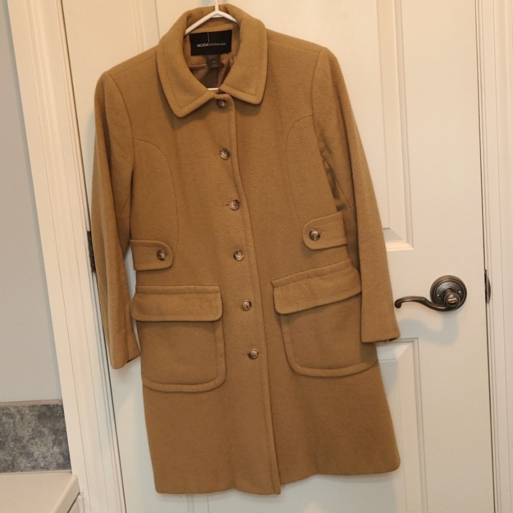Moda International Tan Coat